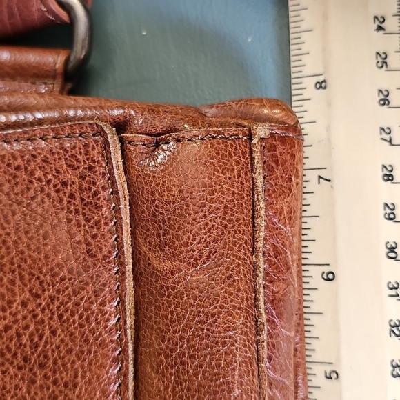 Brown Genuin Leather Leather Waist Unesex Bag. Lots of Pockets. - Picture 2 of 10